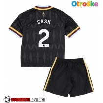 Otroške Nogometnih dresov Aston Villa Matty Cash #2 Gostujoči 2026-27 Kratki rokavi (+ hlače)